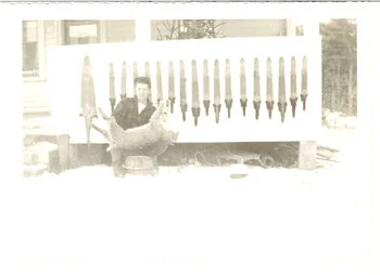  A younger Francis with a nice haul of NH fur. 