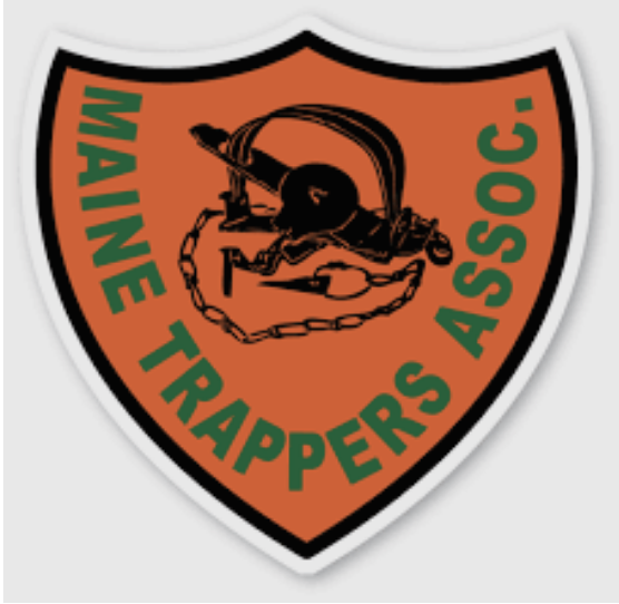 Maine Trappers Association logo.